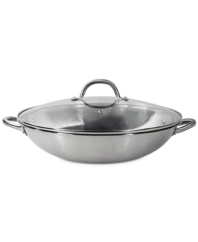 Sedona Stainless Steel 6.5-qt. Multipurpose Pan With Glass Lid In Silver
