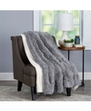 BALDWIN HOME OVERSIZED SOFT FLUFFY VINTAGE-LOOK THROW BLANKET