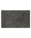 Oliver Brown Terry Memory Foam Bath Rug, 20" X 32" In Dark Gray