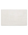 Oliver Brown Terry Memory Foam Bath Rug, 20" X 32" In White