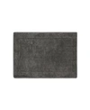 Oliver Brown Terry Memory Foam Bath Rug, 17" X 24" In Dark Gray