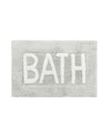 Jean Pierre Tufted Bath Rug, 21" X 34" In Light Gray