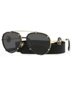 Versace Woman Sunglass Ve2232 In Black