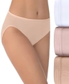 Vanity Fair Illumination Hi-cut Brief Underwear 13108, Also Available In Extended Sizes In Wqr Multi