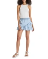 FRENCH CONNECTION AVES CHAMBRAY MINI SKIRT