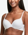 Maidenform Comfort Devotion Dreamwire Full Coverage Bra In White In White