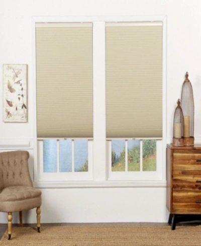 The Cordless Collection Cordless Blackout Cellular Shade, 47x48 In Latte-whit