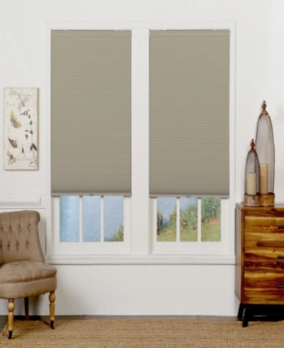 The Cordless Collection Cordless Blackout Cellular Shade, 35x72 In Latte-whit