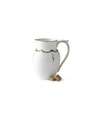 Royal Copenhagen Star Fluted Christmas Creamer In Multi