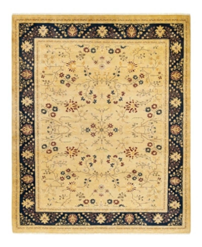 Adorn Hand Woven Rugs Mogul M1462 8'1" X 10'1" Area Rug In Yellow