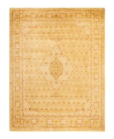 Adorn Hand Woven Rugs Mogul M1462 7'10" X 10'4" Area Rug In Yellow