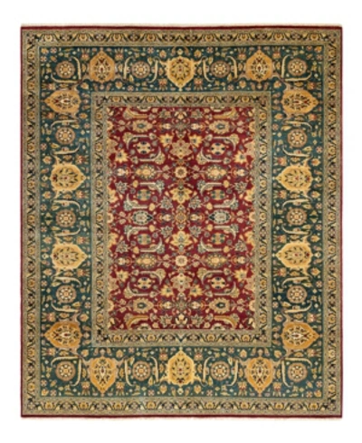 Adorn Hand Woven Rugs Mogul M1462 8' X 9'10" Area Rug In Red