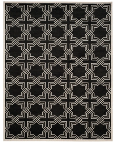 Safavieh Amherst Amt413 Anthracite And Ivory 8' X 10' Area Rug In Black