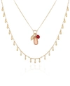 T TAHARI GYPSY REVIVAL LAYERED NECKLACE