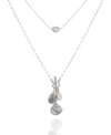 T TAHARI PERFECTLY NATURAL LAYERED NECKLACE