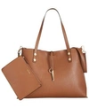 CALVIN KLEIN SONOMA EXTRA LARGE REVERSIBLE TOTE WITH POUCH