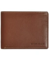 Perry Ellis Portfolio Perry Ellis Men's Leather Wallet In Luggage