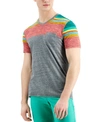 SUN + STONE MEN'S COLORFUL MIX T-SHIRT, CREATED FOR MACY'S