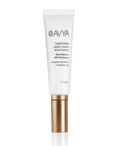 Avya Hydroveda Sheer Tinted Moisturizer With Spf 40 - Medium In No Color