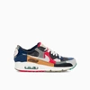 Nike Air Max 90 Legacy Patchwork Canvas, Ripstop And Mesh Sneakers In Multicolor