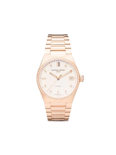 Frederique Constant Highlife Ladies Automatic 34mm In Weiss