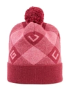 GUCCI GEOMETRIC G INTARSIA-KNIT POMPOM HAT