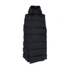 RICK OWENS SLEEVELESS PUFFER JACKET,OWE4VJ76BCK