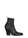 Magda Butrym Cowboy Boots In Nero