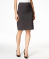 Calvin Klein Fit Solutions Pencil Skirt In Charcoal