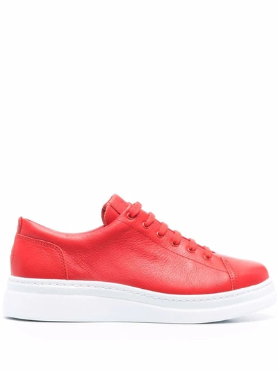 Camper Runner Up Low-top Sneakers In Bright Red