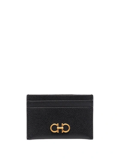 Ferragamo Portacarte In Black