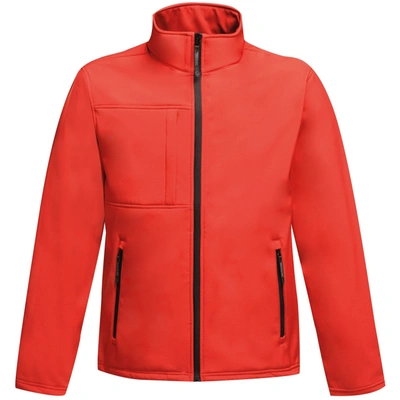 Regatta Professional Mens Octagon Ii Waterproof Softshell Jacket In Red