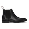 PS BY PAUL SMITH BLACK LEATHER GERALD CHELSEA BOOTS