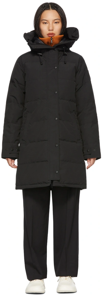 Canada Goose Black 'black Label' Down Shelburne Parka