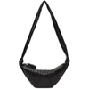 LEMAIRE BLACK SMALL CROISSANT BAG