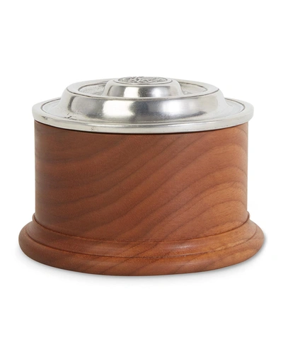 Match Wood Salt Cellar