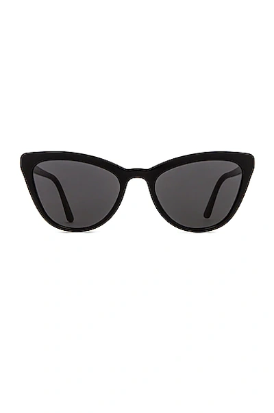 Prada Cat-eye Tinted Lens Sunglasses In Black