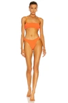 Hunza G Orange New Gigi Bikini In Orange