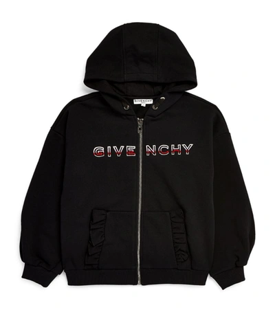 Givenchy Kids Logo Hoodie (4-14 Years) In Black