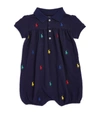 RALPH LAUREN ALL-OVER POLO PONY PLAYSUIT (3-24 MONTHS),17014541
