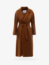 Max Mara 'attuale1234' Brown Camel Coat In Brown