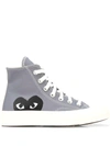 COMME DES GARÇONS PLAY X CONVERSE CHUCK TAYLOR '70 HIGH-TOP SNEAKERS