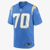 Nike Nfl Los Angeles Chargers Men's Game Football Jersey In Italy Blue