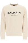 BALMAIN LOGO PRINT SWEATSHIRT