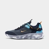 Nike Blue N.354 React Live Sneakers In Midnight Navy/wheat/turquoise Blue