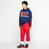 Nike Men's Sportswear Club Fleece Sweatpants In University Red/university Red/white