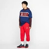 Nike Men's Sportswear Club Fleece Sweatpants In University Red/obsidian/white