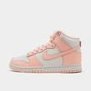 Nike Women's Dunk High Retro Casual Shoes In Sail/crimson Tint