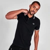 FRED PERRY FRED PERRY MEN'S TWIN TIPPED POLO SHIRT,5753676