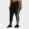 Adidas Originals Adidas Women's Originals Adicolor Classics 3-stripes Leggings (plus Size) In Black